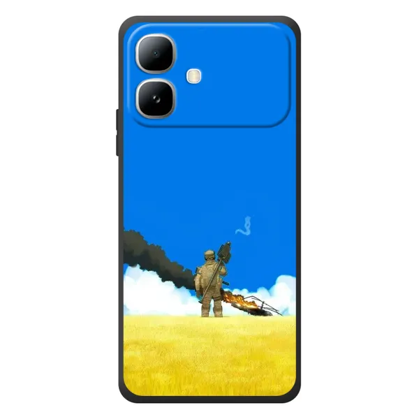 Чехол с рисунком «Попадание» для Infinix Smart 20 Чехол с рисунком «Попадание» для Infinix Smart 20