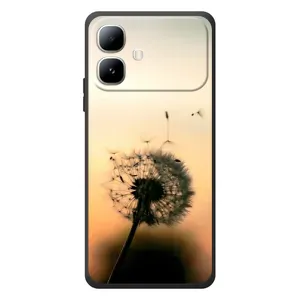 Силиконовый Чехол с одуванчиками на Infinix Smart 20 (Роздумаханый одуванчик)