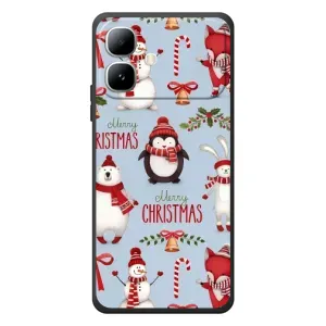 Чохол Санта Клаус для Infinix Smart 20 (Різдвяний)