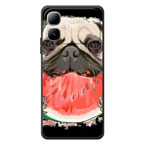 Чохол (ТПУ) Милі песики для Infinix Smart 20 (Смішний Мопс)