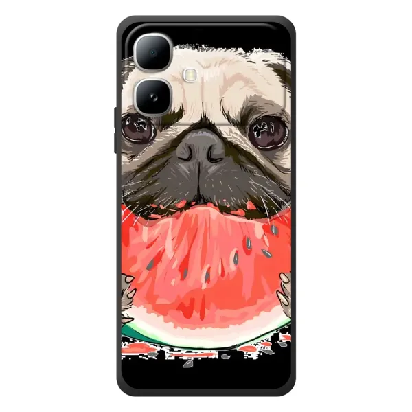 Чехол с рисунком «Смешной Мопс» для Infinix Smart 20 Чехол с рисунком «Смешной Мопс» для Infinix Smart 20