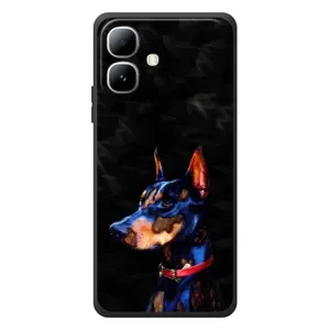 Бампер для Infinix Smart 20 з картинкою "Песики" (Собака Мопсік)