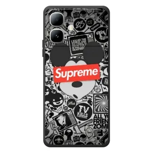 Чехол с Брендами одежды на Инфиникс Смарт 20 (Supreme Маус)