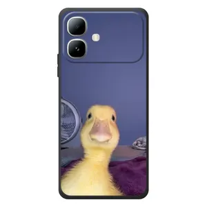 Бампер з принтом Меми для Infinix Smart 20 (Качка)