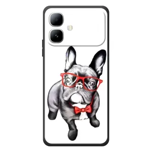 Бампер для Infinix Smart 20 з картинкою "Песики" (В окулярах)