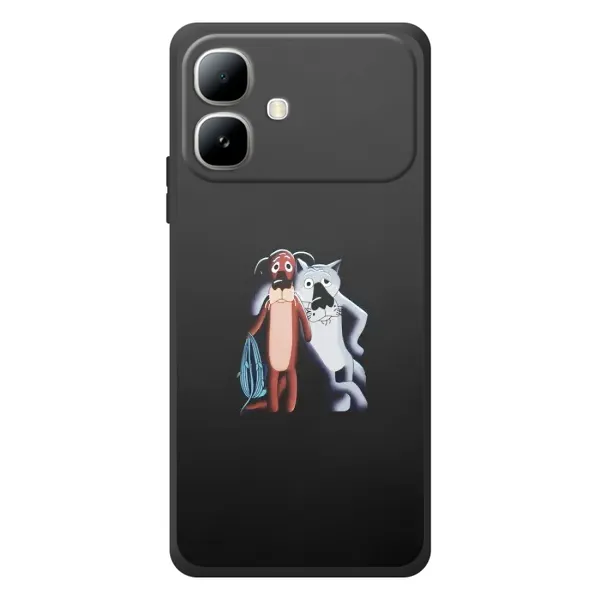 Чехол с рисунком «Шо, опять» для Infinix Smart 20