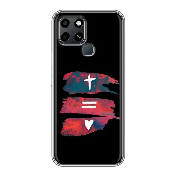 Чехол с рисунком «Атрибутика» для Infinix Smart 6 Чехол с рисунком «Атрибутика» для Infinix Smart 6