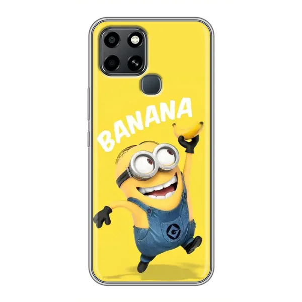 Чехол с рисунком «Banana» для Infinix Smart 6