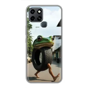 Чехол с мемами тралалело тралала для Infinix Smart 6 (Бонека амбалабу)