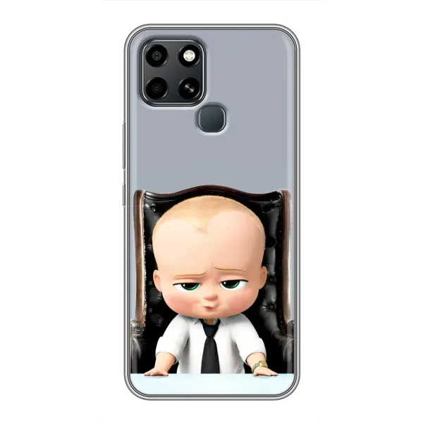 Чехол с рисунком «BOSS» для Infinix Smart 6