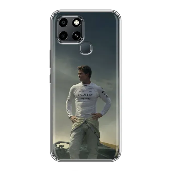 Чехол с рисунком «Бред Питт» для Infinix Smart 6 Чехол с рисунком «Бред Питт» для Infinix Smart 6
