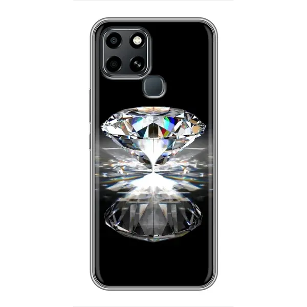 Чехол с рисунком «Бриллиант» для Infinix Smart 6 Чехол с рисунком «Бриллиант» для Infinix Smart 6