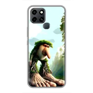 Чехол с мемами тралалело тралала для Infinix Smart 6 (Брр брр патапим)