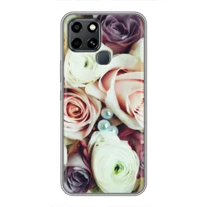 Чохли з принтом Троянд для Infinix Smart 6 (Букет Троянд)