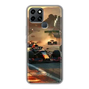 Чехол фильм Формула 1 для Infinix Smart 6 (Чемпионат ф1)