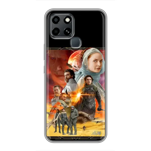 Чехол с рисунком «Д Ю Н А» для Infinix Smart 6 Чехол с рисунком «Д Ю Н А» для Infinix Smart 6