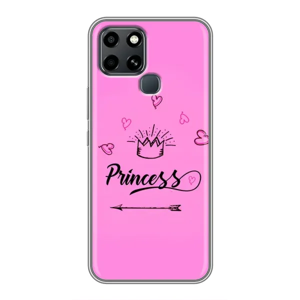 Чехол с рисунком «Для Принцессы» для Infinix Smart 6 Чехол с рисунком «Для Принцессы» для Infinix Smart 6