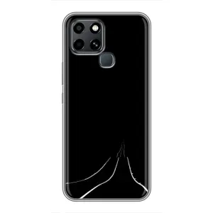 Чохол з картинками на чорному фоні для Infinix Smart 6 (Дорога)