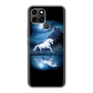 Чехол Unicorn на Infinix Smart 6 (Единорог)