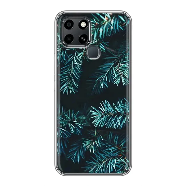 Чехол с рисунком «Ель» для Infinix Smart 6 Чехол с рисунком «Ель» для Infinix Smart 6