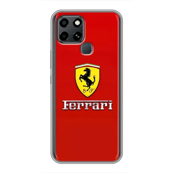 Чехол с рисунком «Ferrari Logo» для Infinix Smart 6 Чехол с рисунком «Ferrari Logo» для Infinix Smart 6