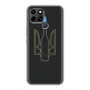 Чохол з картинкою (Патріотичний ГЕРБ) на Infinix Smart 6 (Герб - Молотова)
