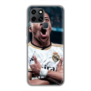 Чехол (TPU) с Футболистом на Infinix Smart 6 (Гол Мбаппе)