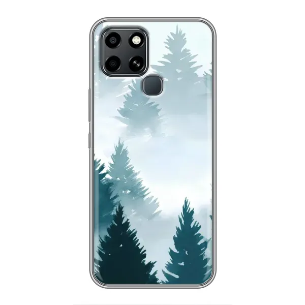 Чехол с рисунком «Горный лес» для Infinix Smart 6 Чехол с рисунком «Горный лес» для Infinix Smart 6