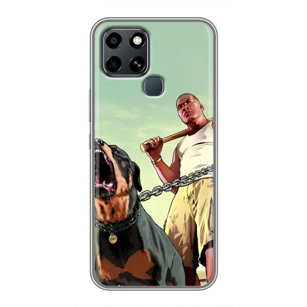Чехол с рисунком «GTA» для Infinix Smart 6 Чехол с рисунком «GTA» для Infinix Smart 6