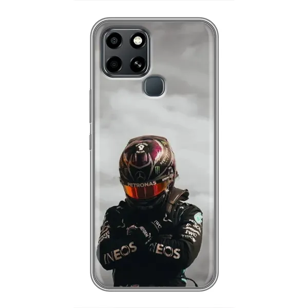 Чехол с рисунком «Хэмилтон 44» для Infinix Smart 6 Чехол с рисунком «Хэмилтон 44» для Infinix Smart 6