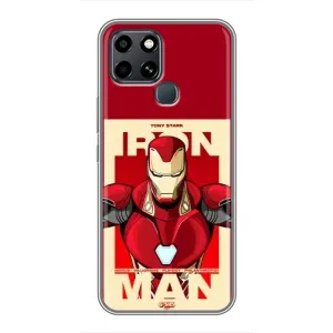 Чехол Супергерой Железный человек на Infinix Smart 6 (Iron man)