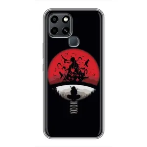 Чохли з принтом Ітачі Учіха на Infinix Smart 6 (Ітачі на чорному)