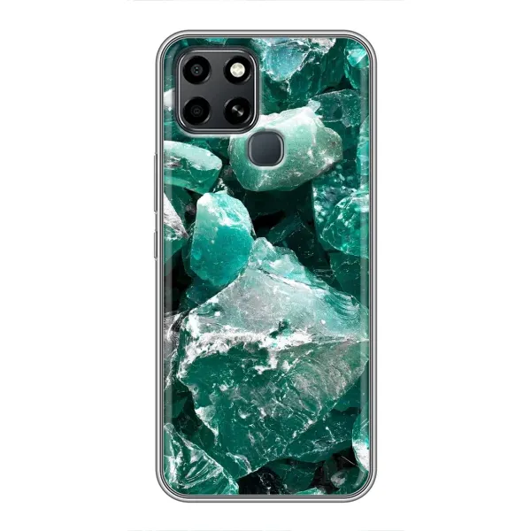 Чехол с рисунком «Изумруд» для Infinix Smart 6 Чехол с рисунком «Изумруд» для Infinix Smart 6