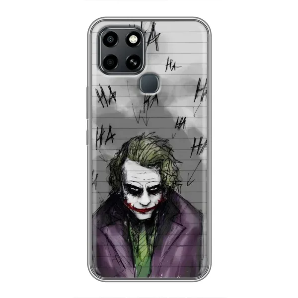 Чехол с рисунком «Joker клоун» для Infinix Smart 6 Чехол с рисунком «Joker клоун» для Infinix Smart 6