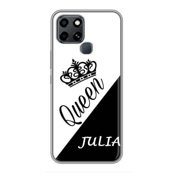 Чехол с рисунком «JULIA» для Infinix Smart 6 Чехол с рисунком «JULIA» для Infinix Smart 6