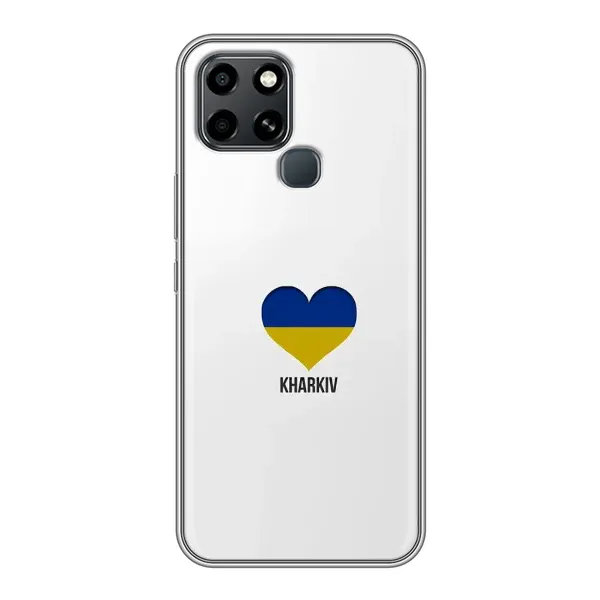 Чехол с рисунком «Kharkiv» для Infinix Smart 6 Чехол с рисунком «Kharkiv» для Infinix Smart 6