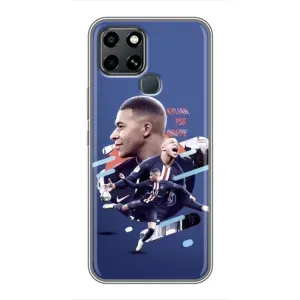 Чехол (TPU) с Футболистом на Infinix Smart 6 (Килиан)