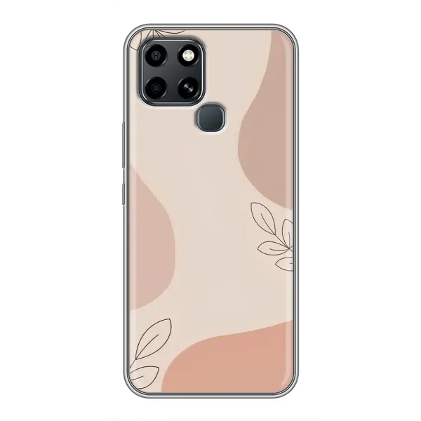 Чехол с рисунком «Коричневый фон» для Infinix Smart 6 Чехол с рисунком «Коричневый фон» для Infinix Smart 6
