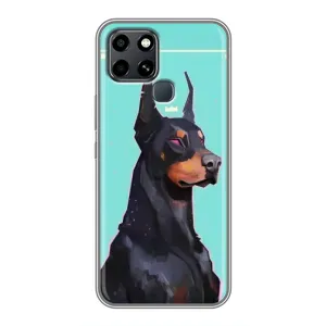Чохол ДОБЕРМАН для Infinix Smart 6 (Король доберман)