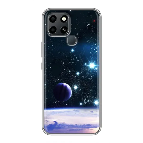 Чехол с рисунком «Космический вид» для Infinix Smart 6 Чехол с рисунком «Космический вид» для Infinix Smart 6