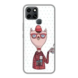Чохол на тематику: Коти для Infinix Smart 6 (Кіт аристократ)