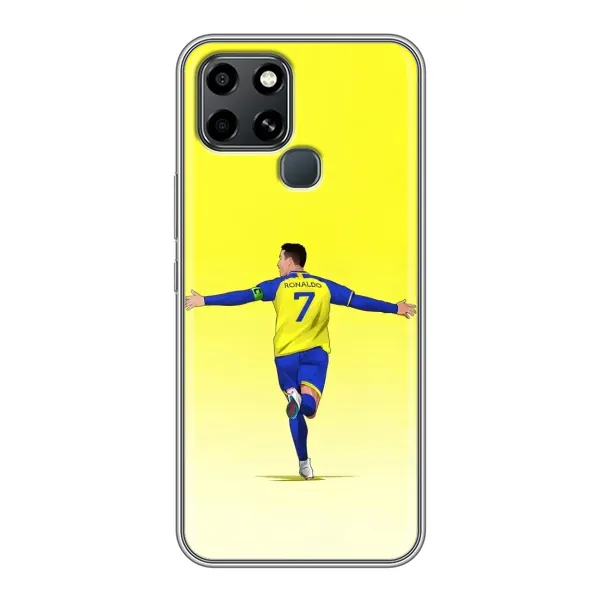 Чохол з малюнком «Кристиану Аль Наср» для Infinix Smart 6