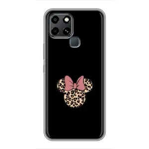 Чохол з леопардовим принтом на Infinix Smart 6 (Леопардова Мінні)