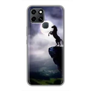 Чохли з зображенням різних тварин на Infinix Smart 6 (Кінь)