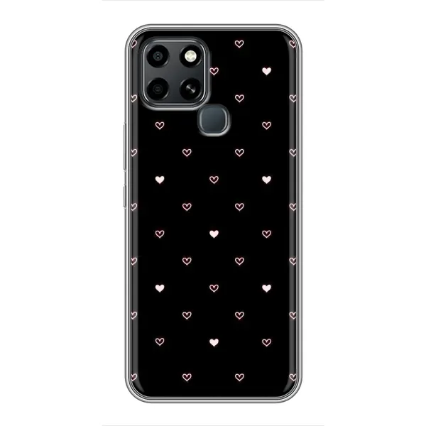 Чехол с рисунком «Маленькие сердечки» для Infinix Smart 6 Чехол с рисунком «Маленькие сердечки» для Infinix Smart 6