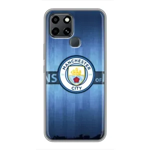 Силиконовые Чехлы принт Футбол на Infinix Smart 6 (ManCity)