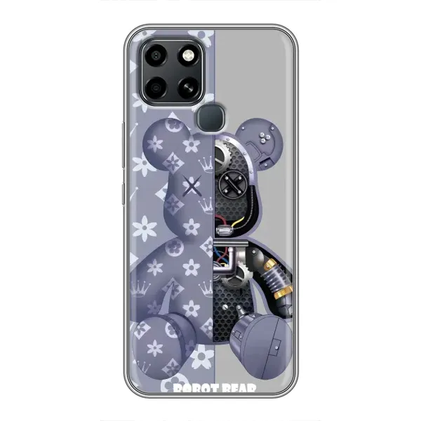Чехол с рисунком «Медведь Louis Vuitton» для Infinix Smart 6