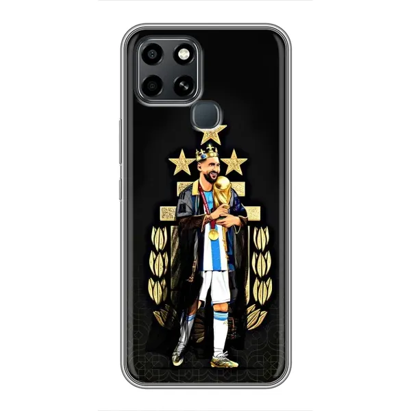 Чехол с рисунком «Месси король» для Infinix Smart 6 Чехол с рисунком «Месси король» для Infinix Smart 6