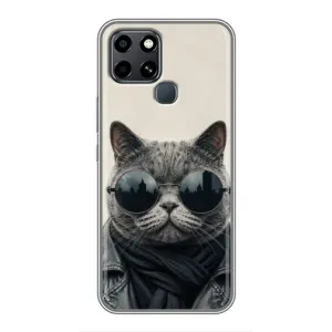 Чохол на тематику: Коти для Infinix Smart 6 (Модний кіт)