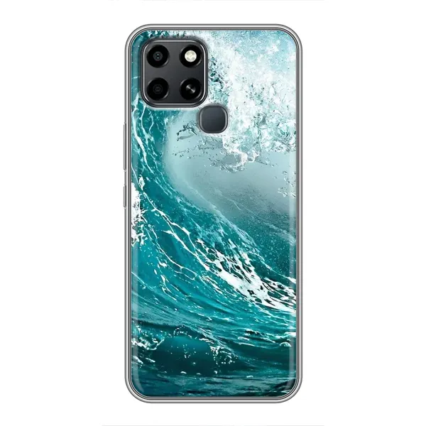 Чехол с рисунком «Морская волна» для Infinix Smart 6 Чехол с рисунком «Морская волна» для Infinix Smart 6